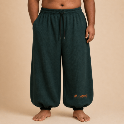 Dark Tourmaline Unisex Baggy Sweatpants - Premium Joggers