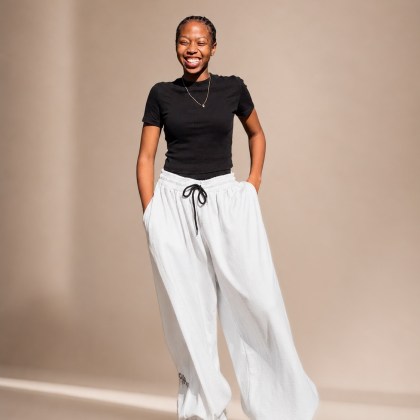White Tourmaline Baggy Sweatpants
