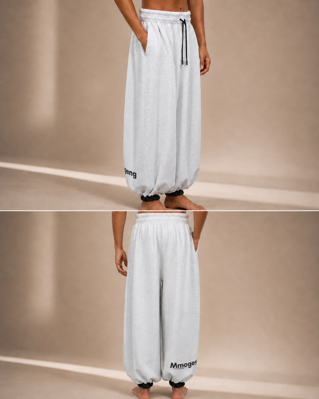 White Tourmaline Baggy Sweatpants - Image 3